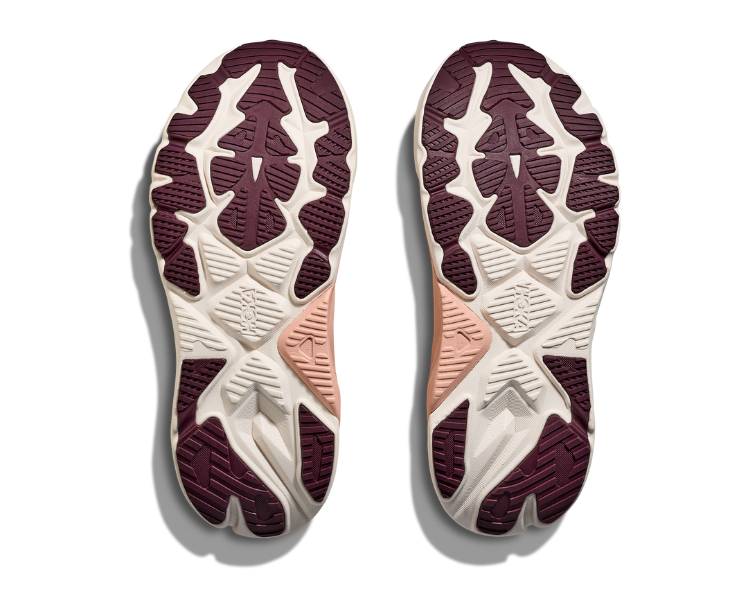 HOKA Arahi 8 para mujer - Crema rosa/alabastro (ancho)