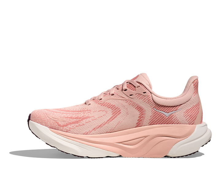 HOKA Arahi 8 para mujer - Crema rosa/alabastro (ancho)