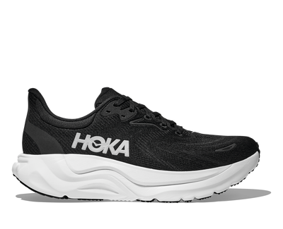 HOKA Women's Arahi 8 - BLACK / WHITE (Wide)