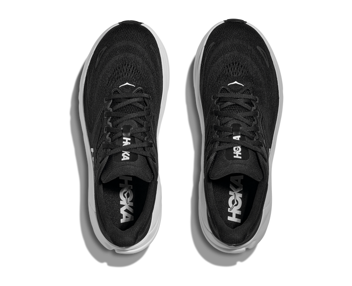 HOKA Women's Arahi 8 - BLACK / WHITE (Wide)
