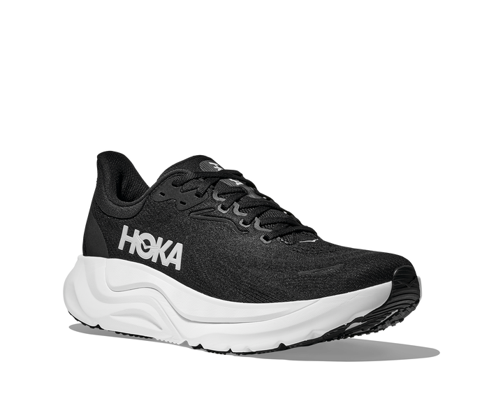 HOKA Women's Arahi 8 - BLACK / WHITE (Wide)
