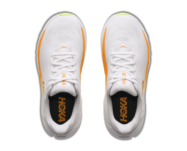 HOKA Women's Arahi 8 - FROST / SOLAR FLARE