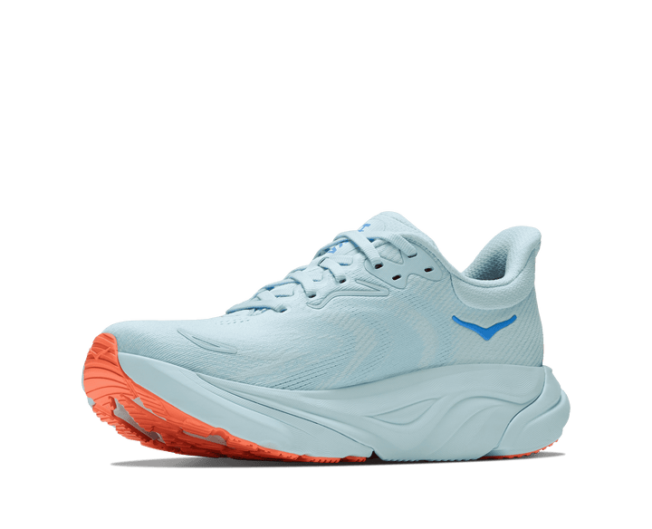 HOKA Women's Arahi 8 - GLIMMERING BLUE / NEON CANTALOUPE
