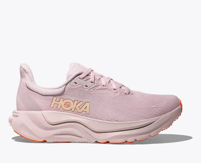 HOKA Arahi 8 para mujer - LILA CREMA / MELÓN NEÓN