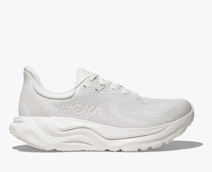 HOKA Women's Arahi 8 - WHITE / WHITE (Wide)