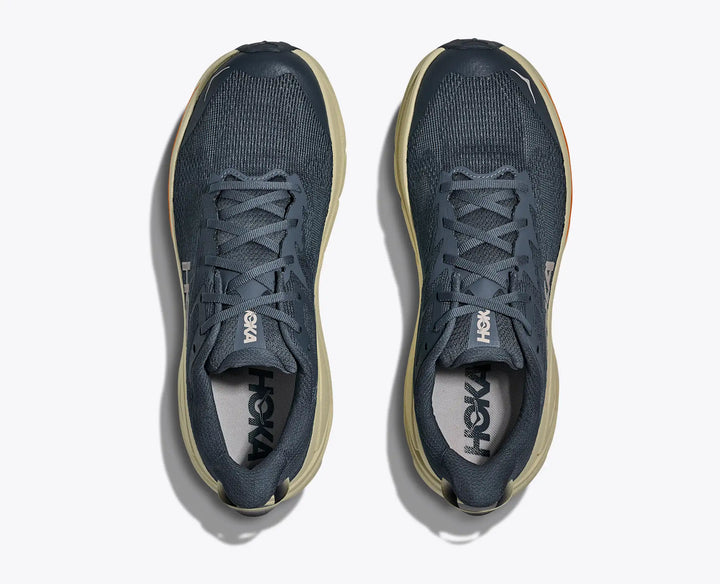 HOKA Challenger 8 para hombre - Azul marino desteñido / Hierba de la pampa (ancho)
