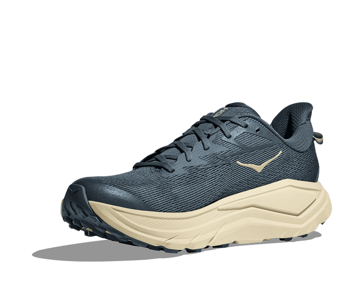 HOKA Men's Challenger 8 - FADED NAVY / PAMPASS GRASS