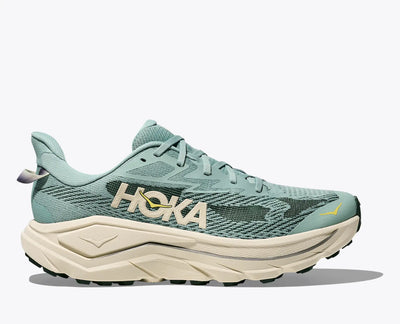 HOKA Challenger 8 masculino - JADE / SAL DE TRUFA (Ancho)