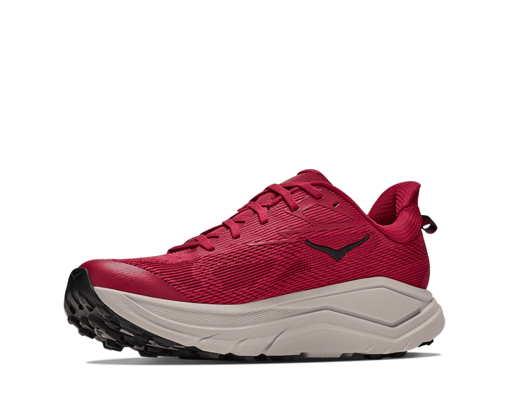 HOKA Men's Challenger 8 - RED AGATE / RIVER ROCK GREY