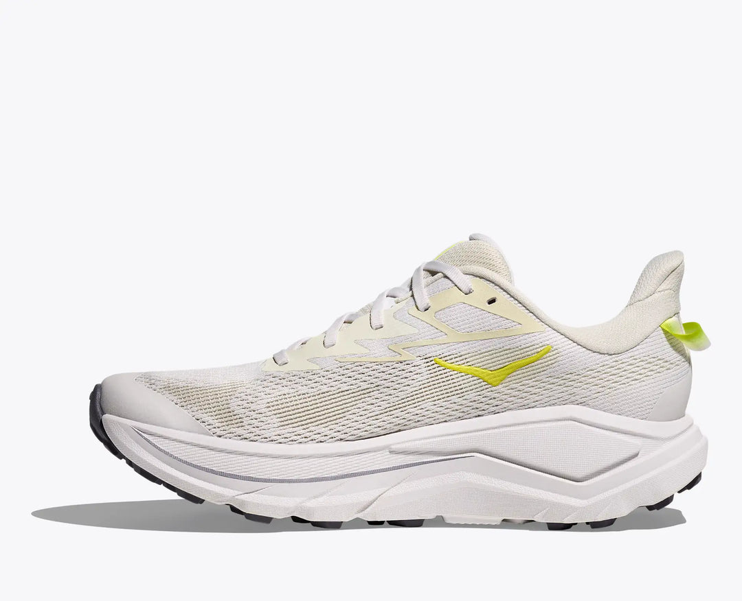 HOKA Men's Challenger 8 - WHITE / NEON HOKA CITRUS