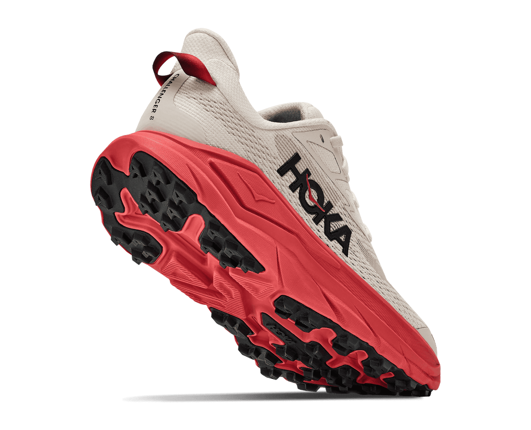 HOKA Women's Challenger 8 - ALABASTER / BURNT RED