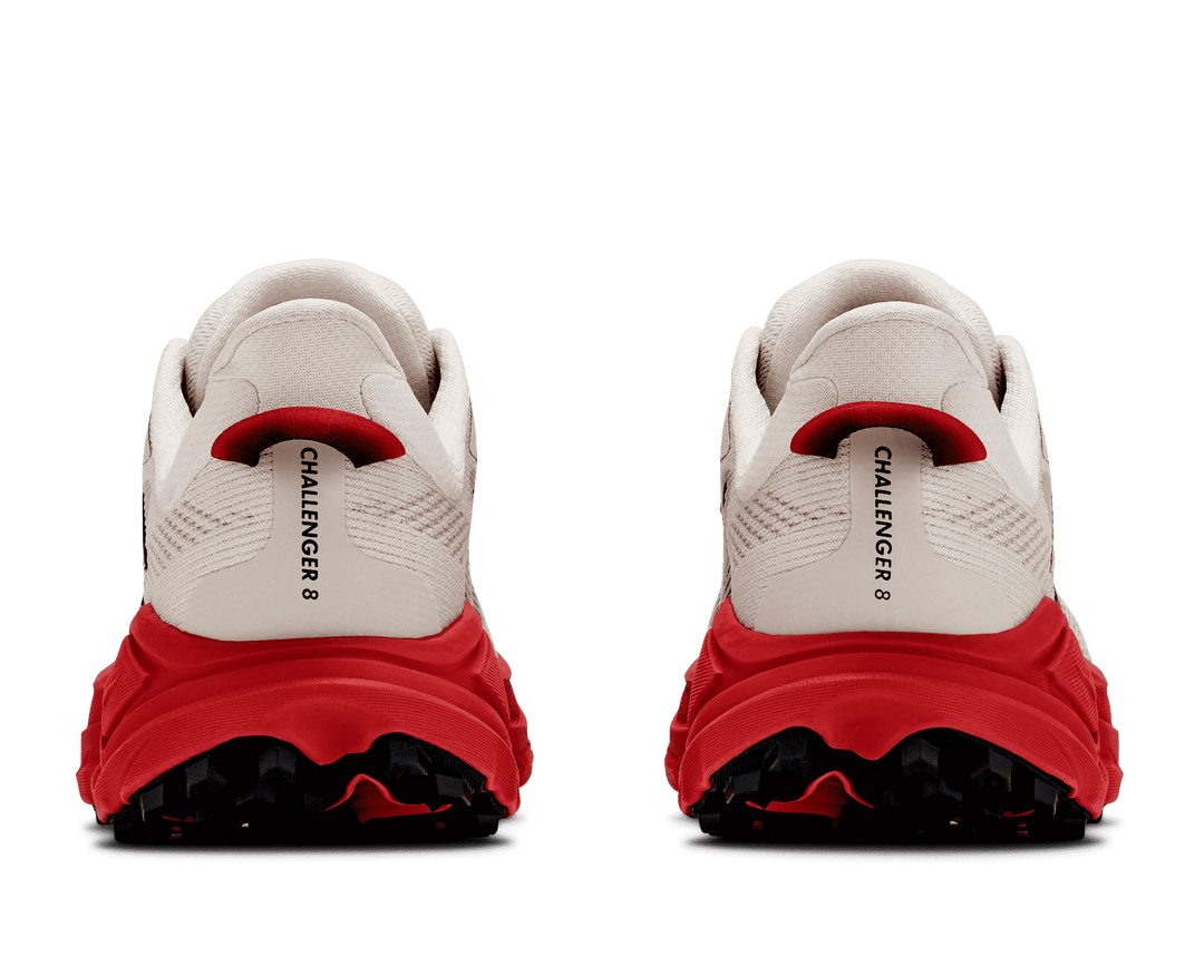HOKA Women's Challenger 8 - ALABASTER / BURNT RED