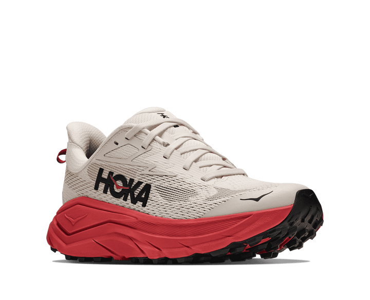 HOKA Women's Challenger 8 - ALABASTER / BURNT RED
