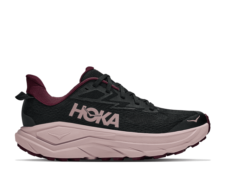 HOKA Women's Challenger 8 - BLACK / PINK OPAL