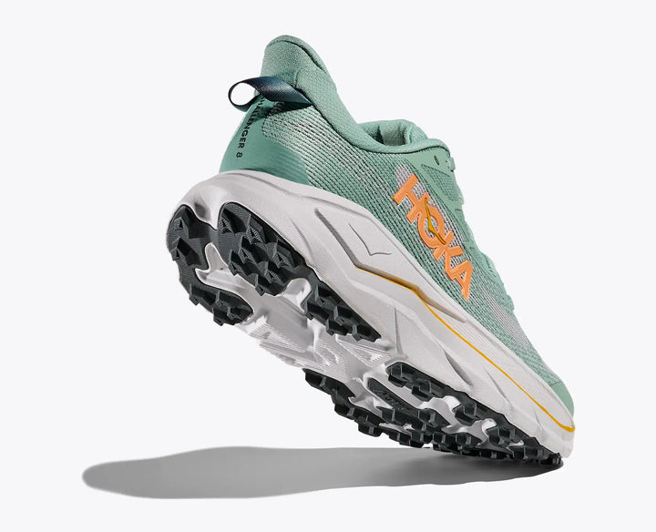 HOKA Challenger 8 para mujer - JADE / GRIS CÓSMICO