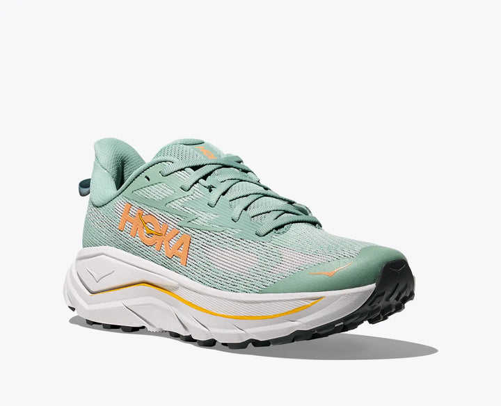 HOKA Challenger 8 para mujer - JADE / GRIS CÓSMICO