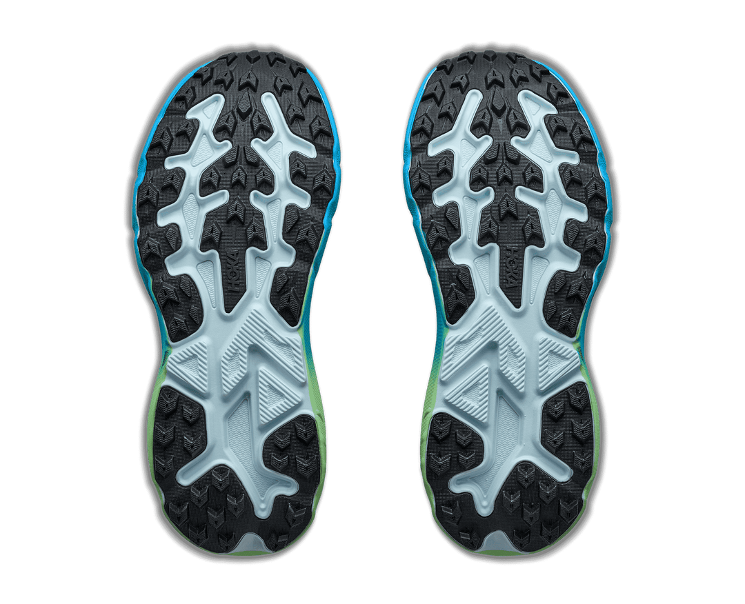 HOKA Women's Challenger 8 - GLIMMERING BLUE / TART APPLE (Wide)