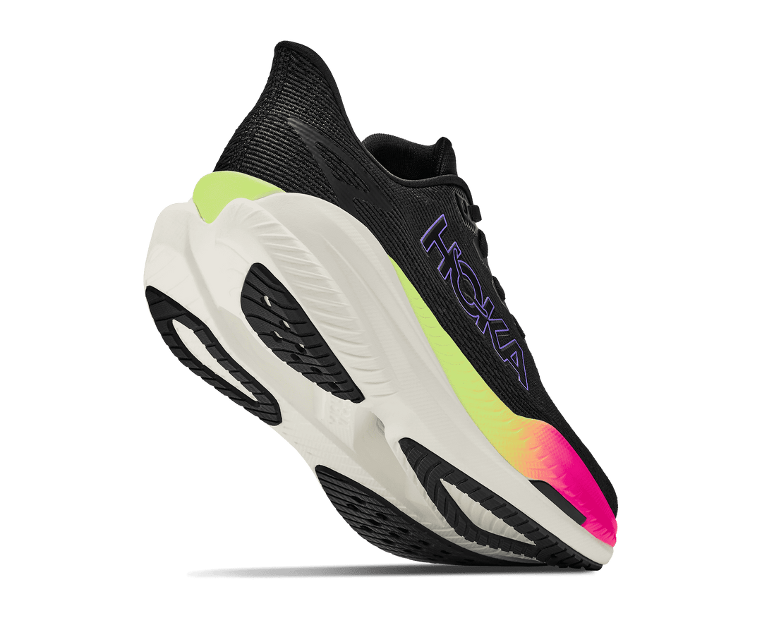 HOKA Men's Mach X 3 - BLACK / NEON NEBULA