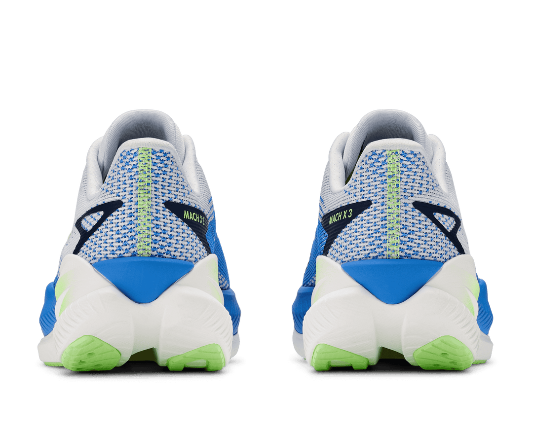 HOKA Men's Mach X 3 - COSMIC GREY / VIRTUAL BLUE