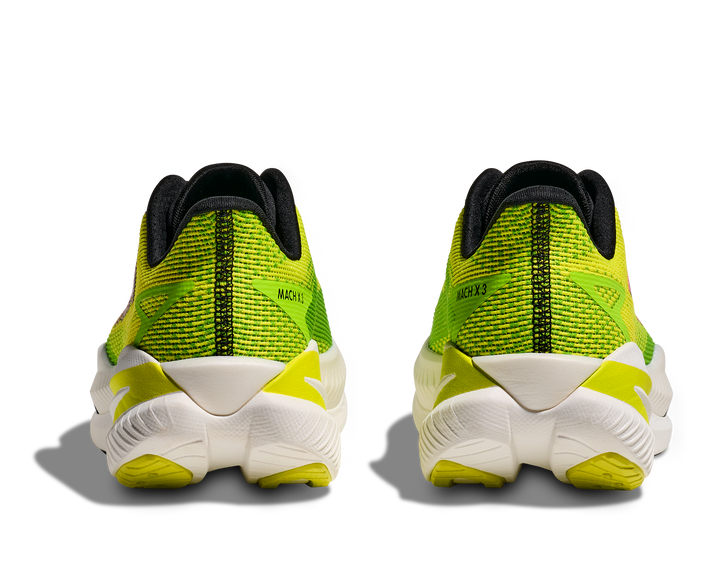 HOKA Men's Mach X 3 - NEON HOKA CITRUS / NEON LIME