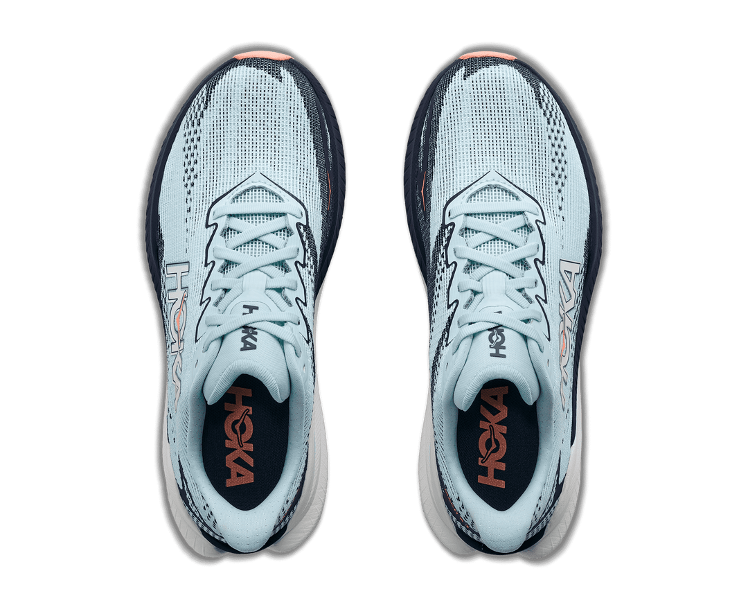 HOKA Women's Mach X 3 - GLIMMERING BLUE / VARSITY NAVY