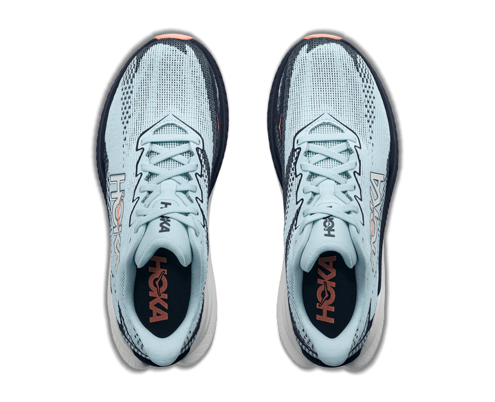 HOKA Women's Mach X 3 - GLIMMERING BLUE / VARSITY NAVY