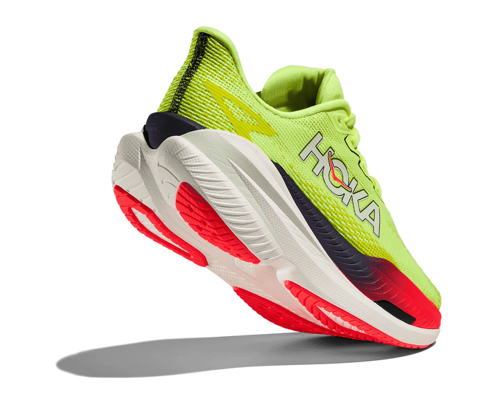 HOKA Women's Mach X 3 - NEON YUZU / SQUID INK