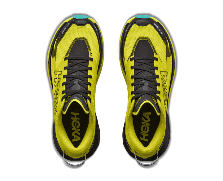 HOKA Men's Mafate 5 - BLACK / HOKA CITRUS