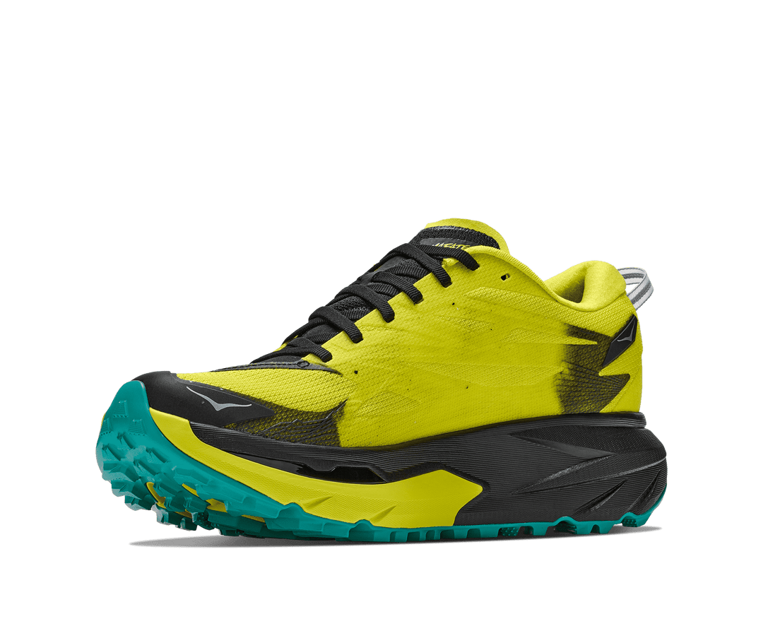 HOKA Men's Mafate 5 - BLACK / HOKA CITRUS