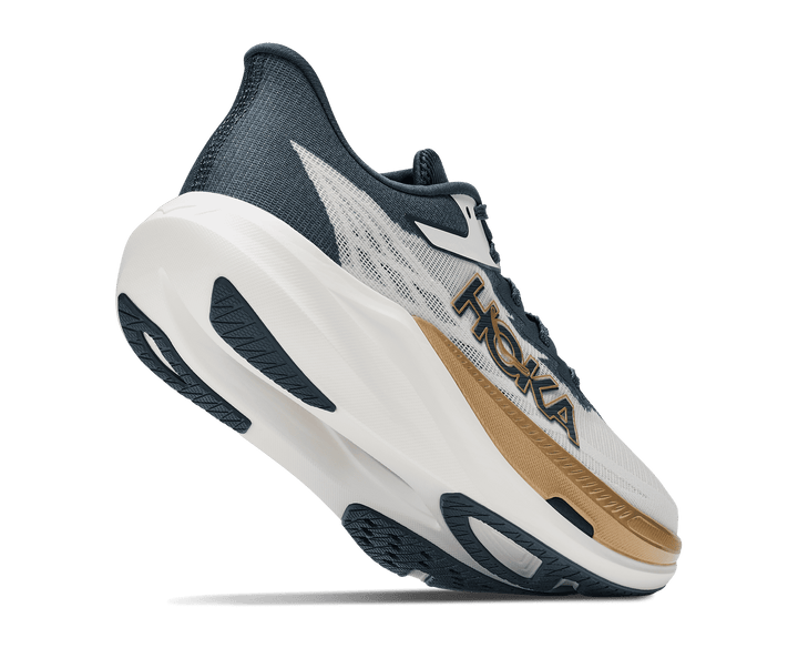 HOKA Unisex Rocket X 3 - FROST / FADED NAVY