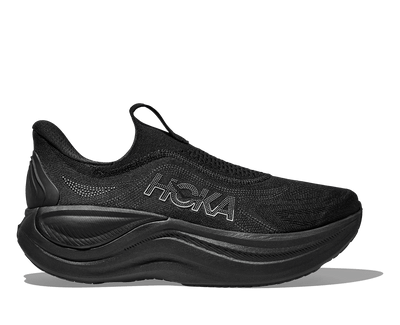 HOKA Men's Skyward Laceless - BLACK / BLACK