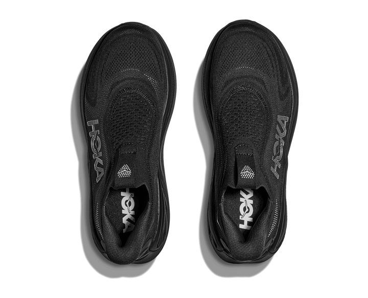 HOKA Men's Skyward Laceless - BLACK / BLACK