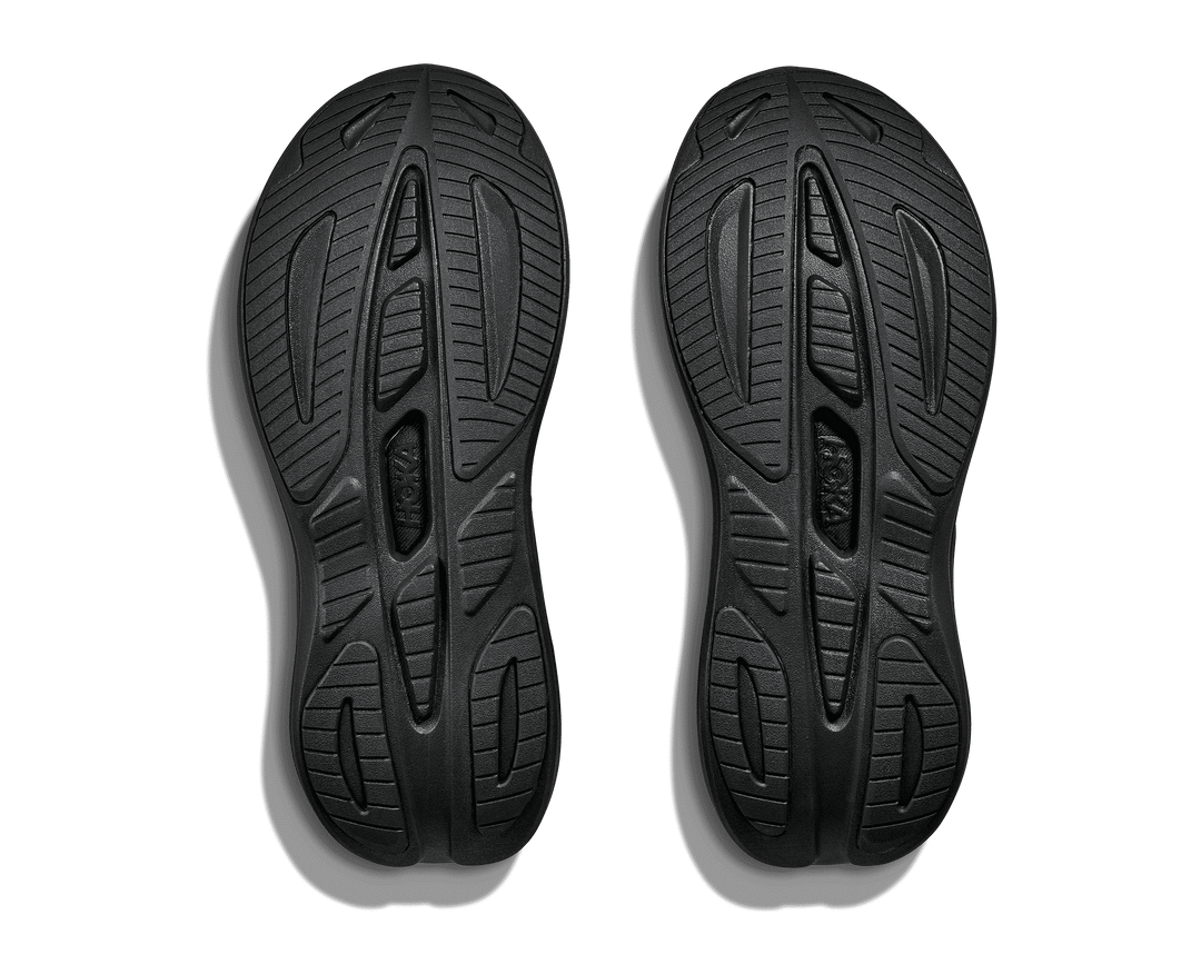 HOKA Men's Skyward Laceless - BLACK / BLACK