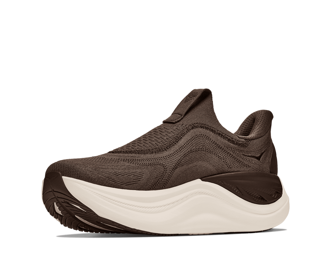 HOKA Men's Skyward Laceless - CLIFF GREY / CAST IRON