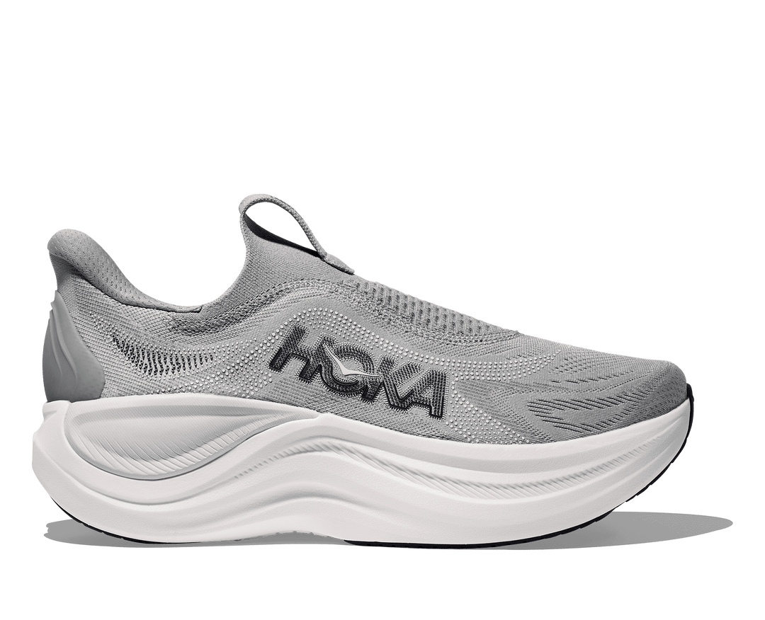 HOKA Men's Skyward Laceless - STARDUST / STELLAR GREY