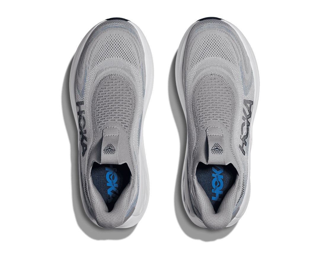 HOKA Men's Skyward Laceless - STARDUST / STELLAR GREY