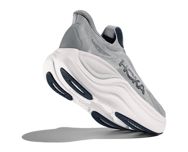 HOKA Men's Skyward Laceless - STARDUST / STELLAR GREY