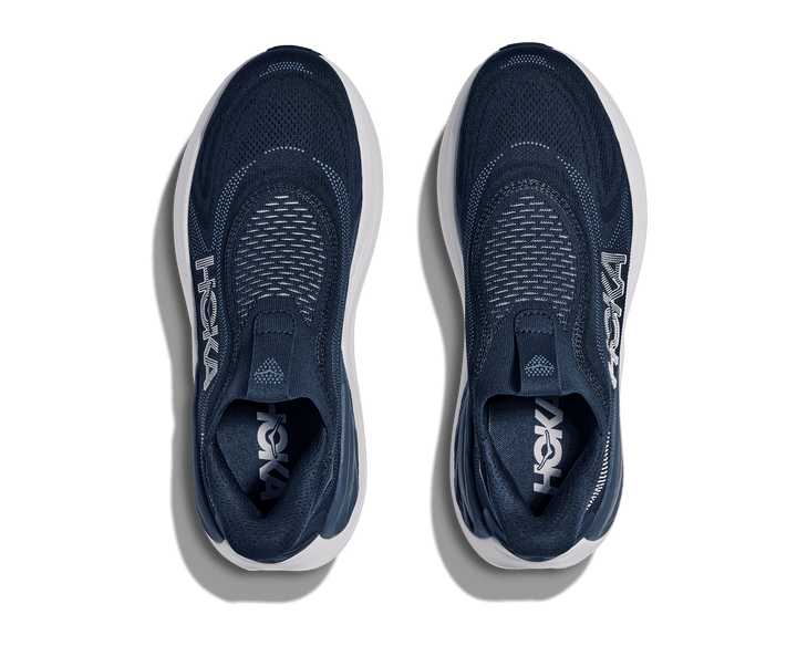 HOKA Men's Skyward Laceless - VARSITY NAVY / WHITE