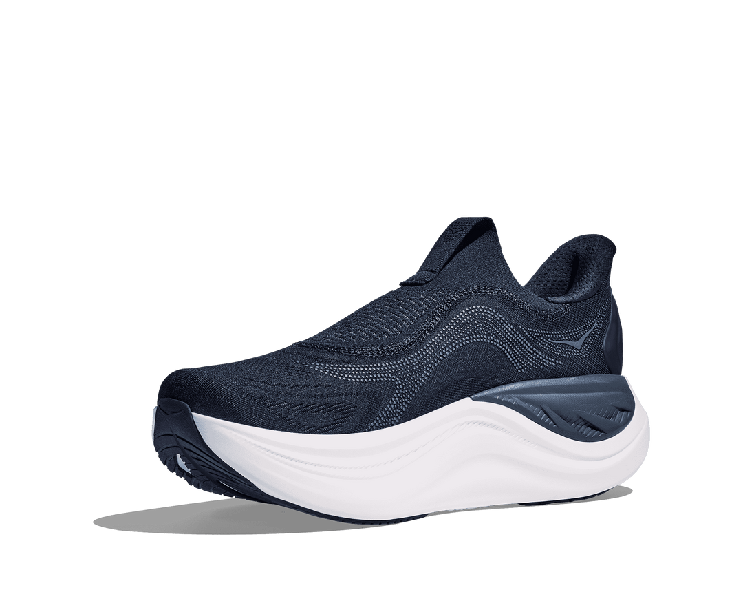 HOKA Men's Skyward Laceless - VARSITY NAVY / WHITE