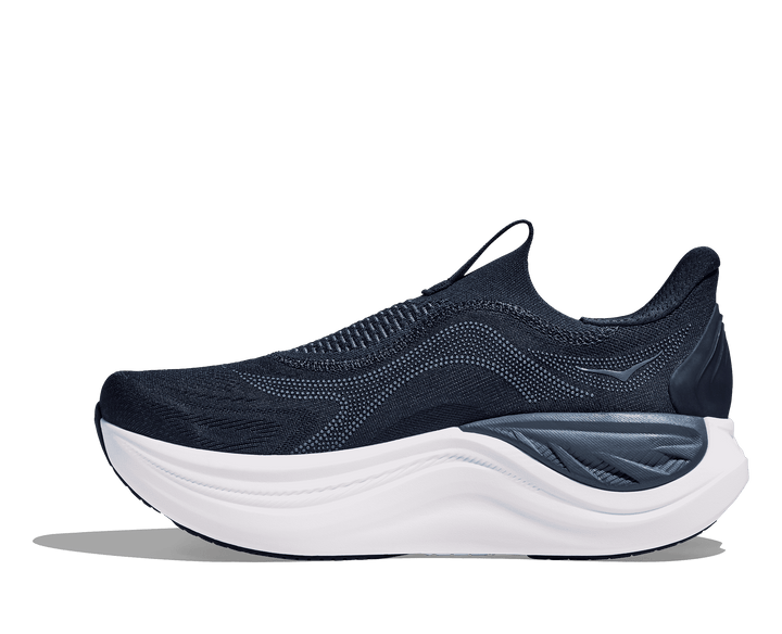 HOKA Men's Skyward Laceless - VARSITY NAVY / WHITE