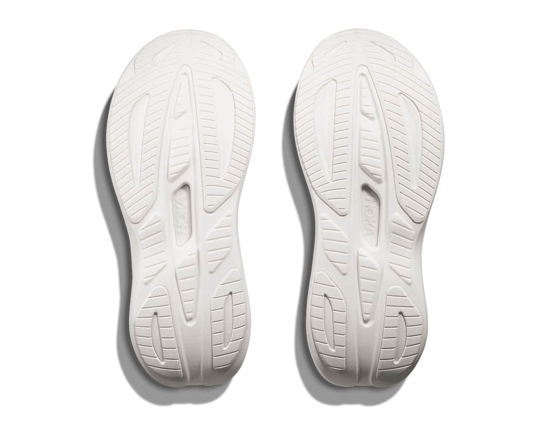HOKA Men's Skyward Laceless - WHITE / WHITE