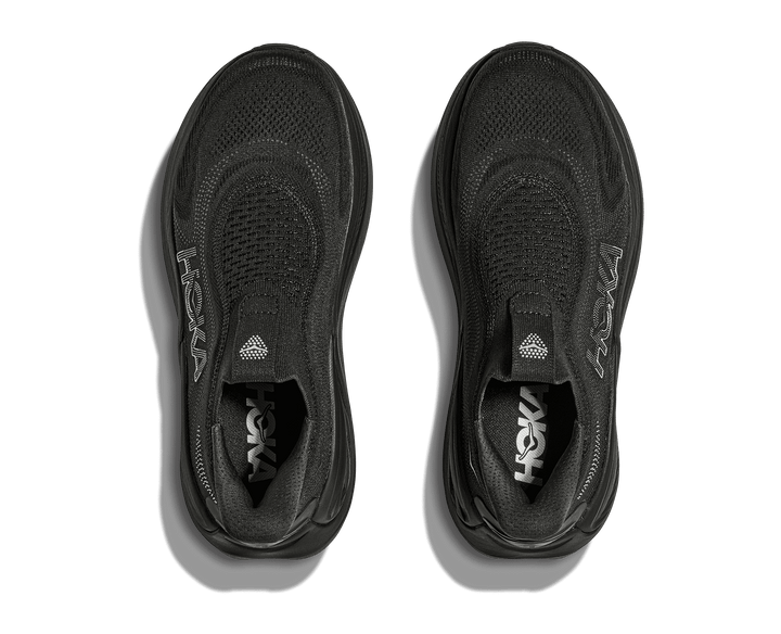 HOKA Women's Skyward Laceless - BLACK / BLACK