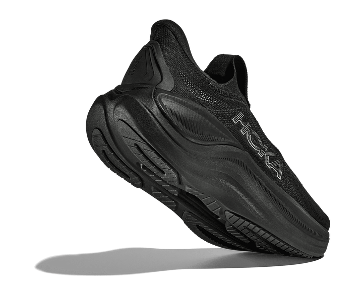 HOKA Women's Skyward Laceless - BLACK / BLACK