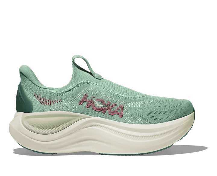 HOKA Women's Skyward Laceless - JADEITE / SEA GLASS