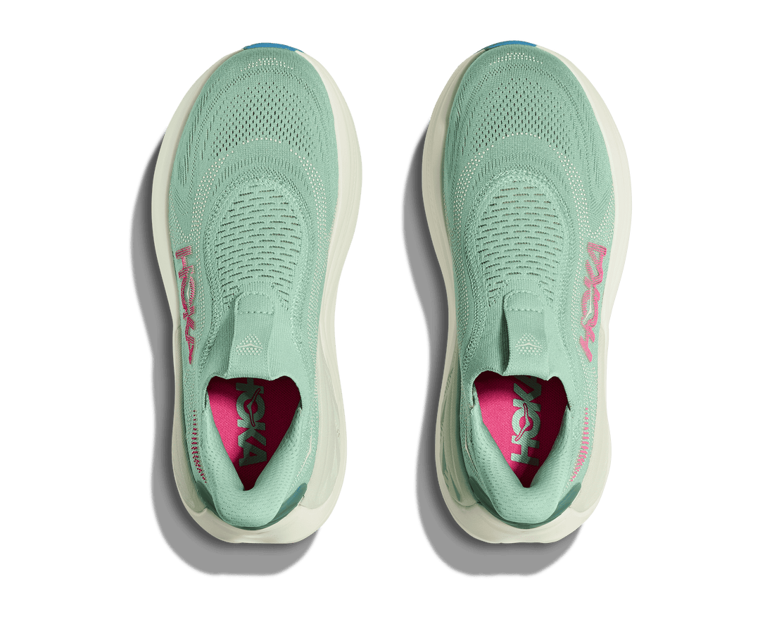 HOKA Women's Skyward Laceless - JADEITE / SEA GLASS