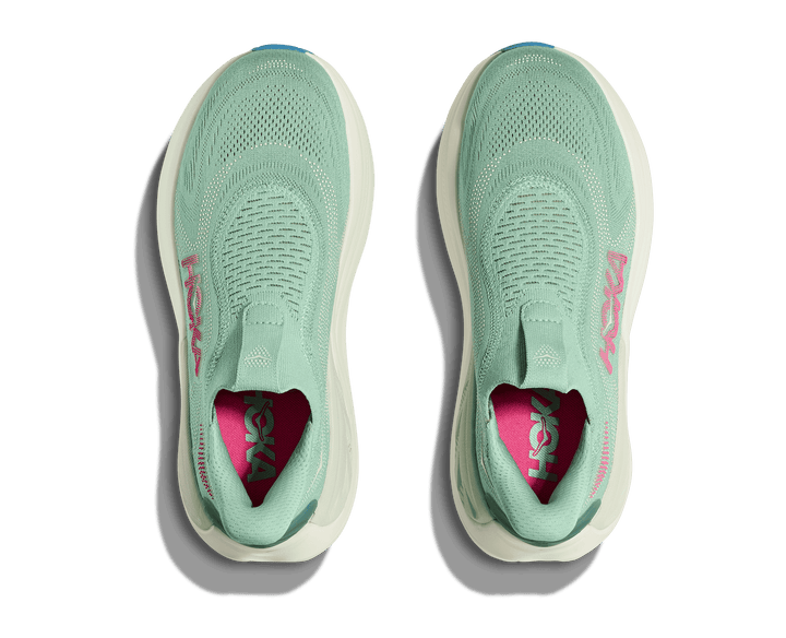 HOKA Women's Skyward Laceless - JADEITE / SEA GLASS