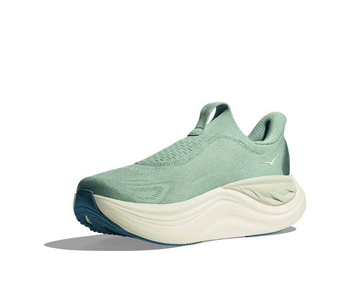 HOKA Women's Skyward Laceless - JADEITE / SEA GLASS