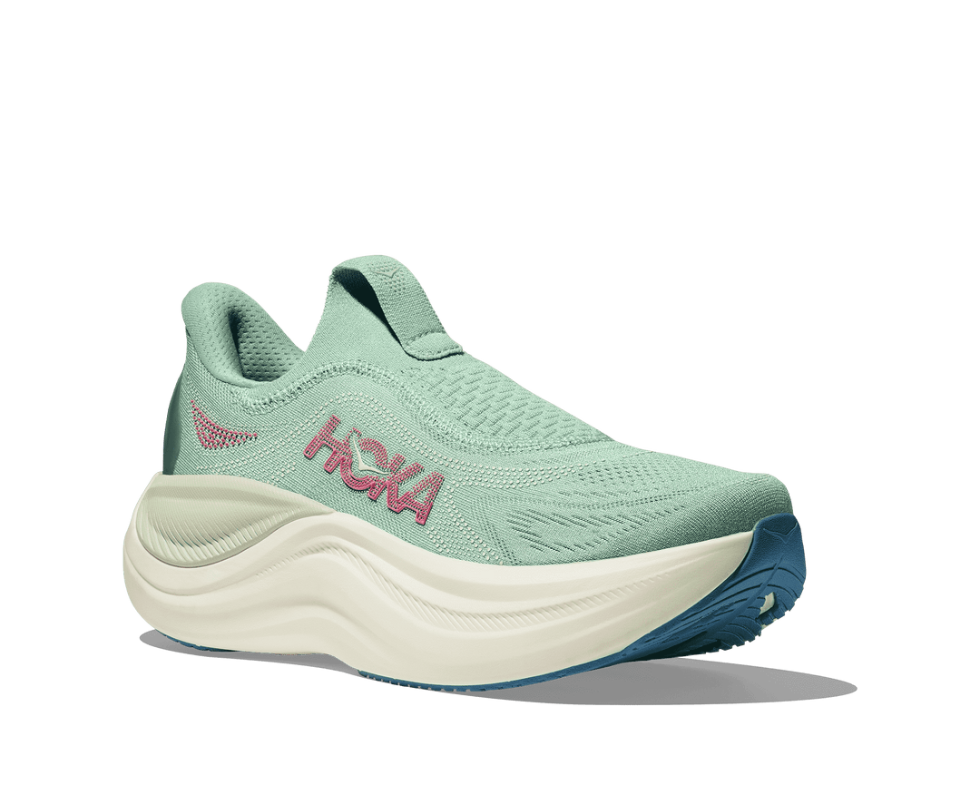HOKA Women's Skyward Laceless - JADEITE / SEA GLASS
