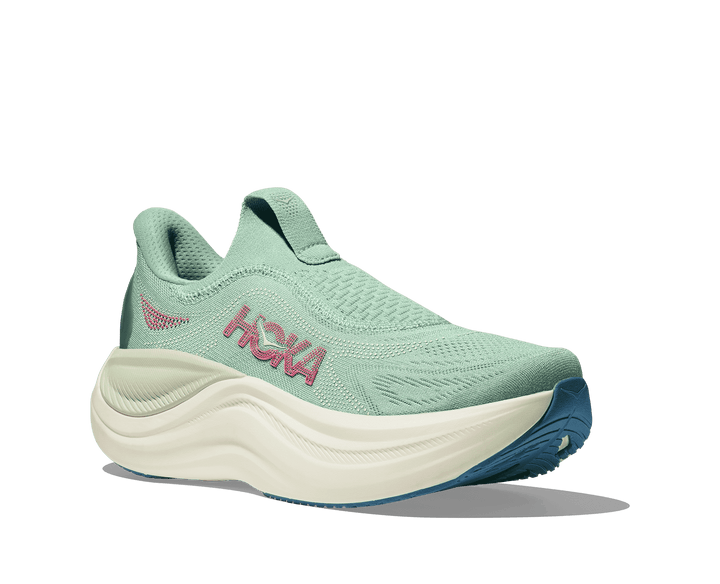 HOKA Women's Skyward Laceless - JADEITE / SEA GLASS