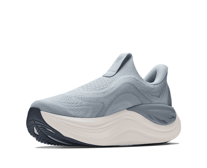 HOKA Women's Skyward Laceless - MINERAL BLUE / WASHED BLUE